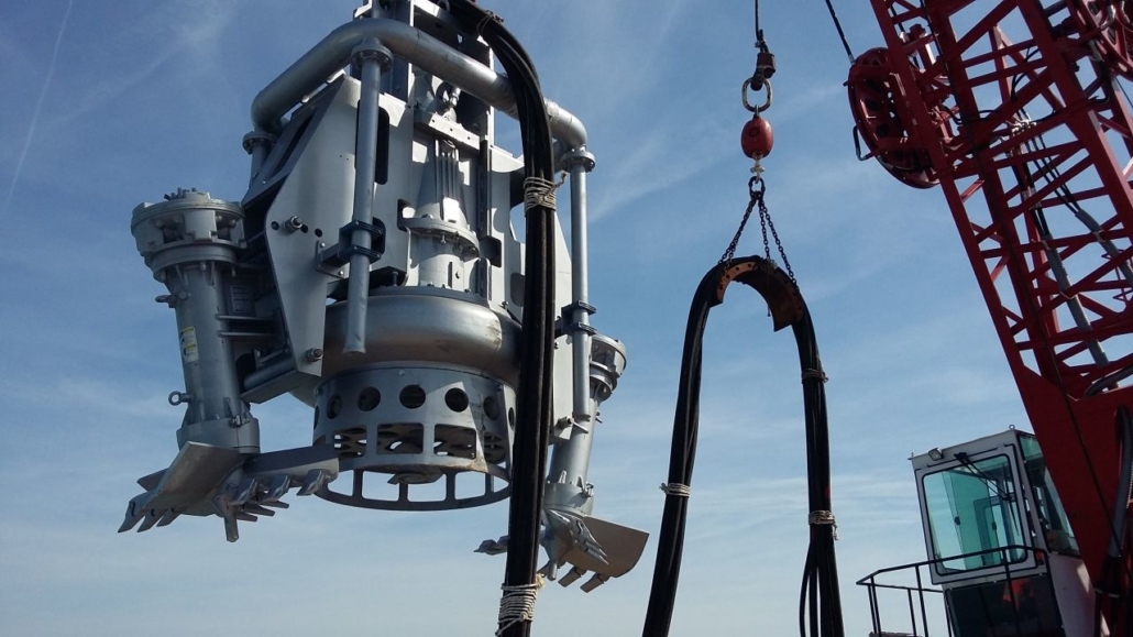 Hydrauliczna pompa pogłębiarska do pogłębiania portu (6)