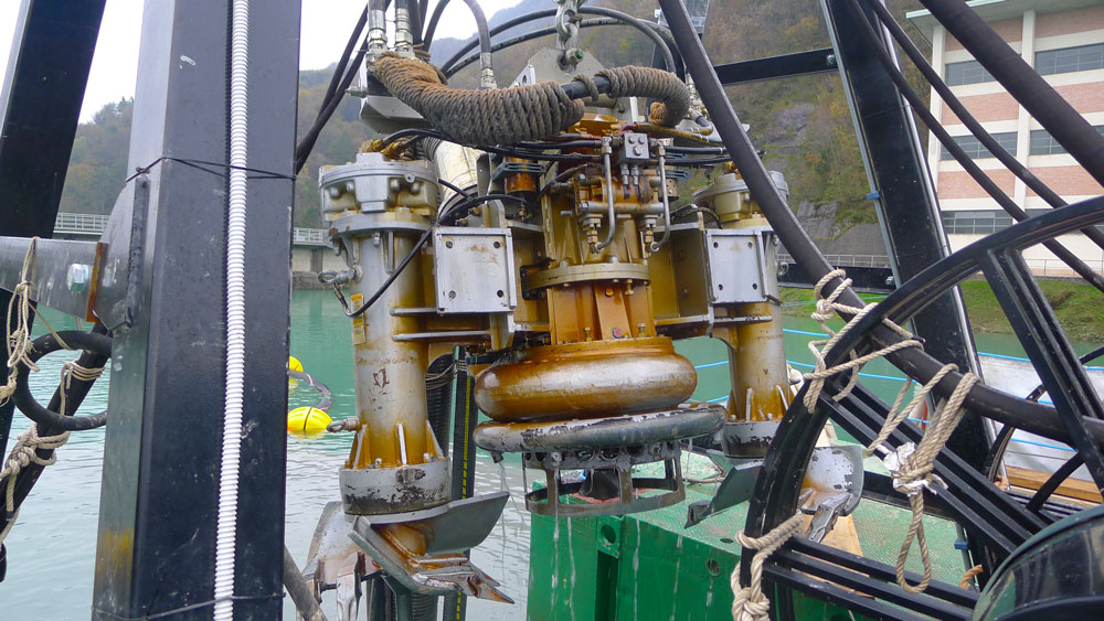 Pompa hydrauliczna do pogłębiania zbiornika hydroelektrowni (2)